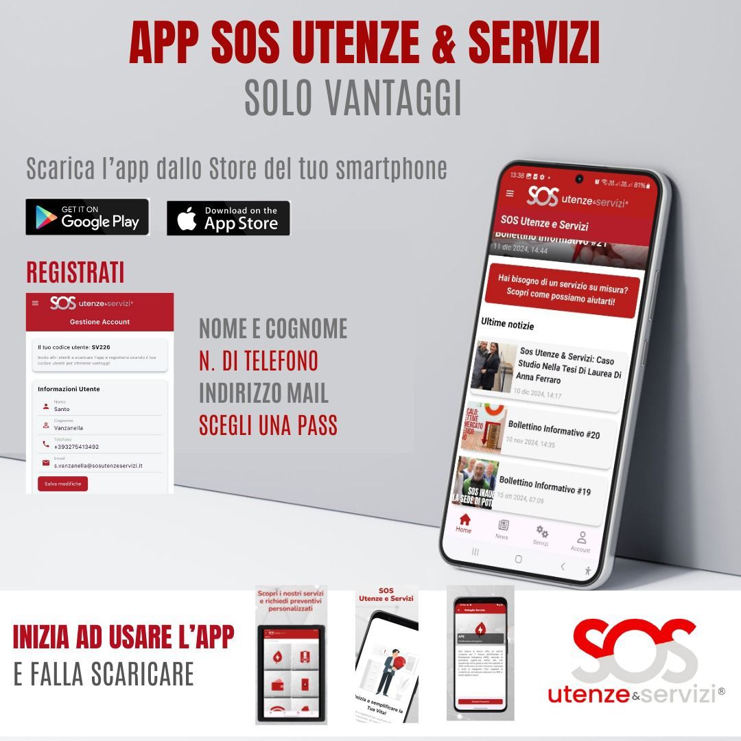 APP SOS Utenze&Servizi